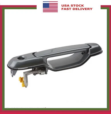 Maçaneta externa prata abeto metálico 6M3 para Toyota Sienna B623 dianteira R - Imagem 1 de 4