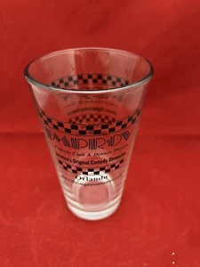 "MEJORABLE CLUB DE COMEDIA Y CENA TEATRO CERVEZA BEBIDA VASO ORLANDO FLORIDA - 6"" DE ALTO" - Imagen 1 de 7