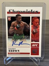 Randy Brown Rookie Auto - 2023 Panini Chronicles UFC MMA