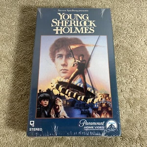 Young Sherlock Holmes BETAMAX Beta NOT VHS Tape Movie New Barcode on Spine 1986 - Picture 1 of 14