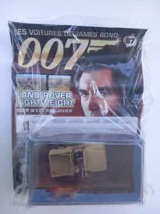 Land Rover Lightweight 1:43 / James Bond Car Collection # 67 / Tuer n'est pas jo - Imagen 1 de 4