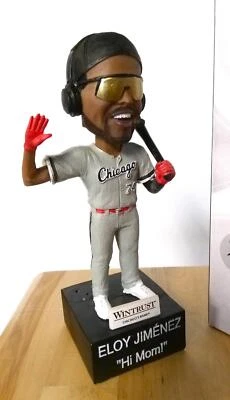 Eloy Jimenez Talking Bobblehead "HI MOM" Chicago White Sox - Image 1 of 3