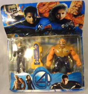 FANTASTIC 4 SUE STORM & THE THING CHINA KNOCKOFF ACTION FIGURES - Picture 1 of 4