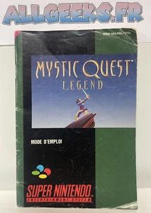 NOTICE Mystic Quest Super nintendo Snes SNSP-MQ-FRA/SFRA - Bild 1 von 2