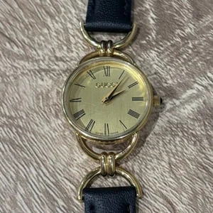 Vintage GUCCI 6000.2.L Gold Dial Women's Qz Watch New Battery #33 - Picture 1 of 7