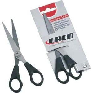 15,5cm Büroschere Bastelschere Schulschere Papierschere Edelstahlklinge gehärtet - Bild 1 von 1