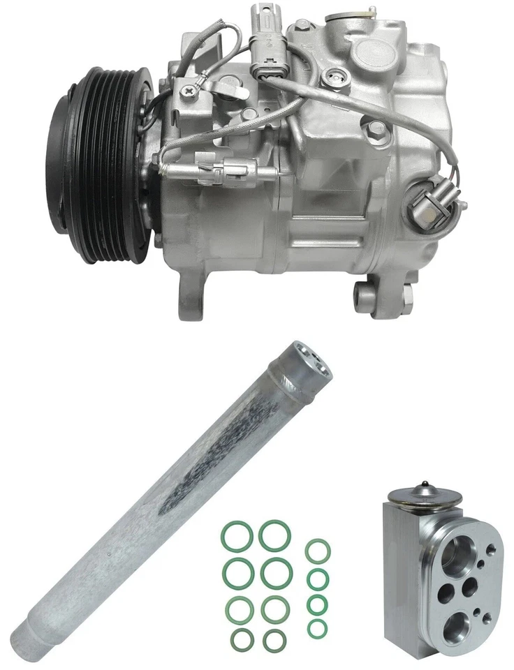 RYC Remanufactured AC Compressor Kit EC77 Fits BMW 328d xDrive 2.0L Turbo 2014 - Image 1 of 4