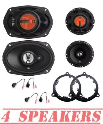 JBL Stage1 Front & Rear Door Speaker replacement for 2000-2015 Nissan XTERRA - Image 1 of 4