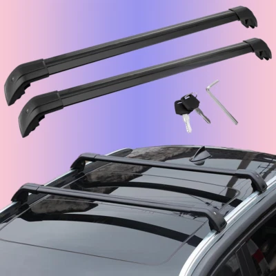 2Pcs Crossbars for BYD  Sealion 6  2023-2025 Roof Rack Cross Bar Lockable - Image 1 of 4