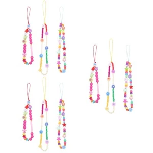 3pcs Mobile Phone Charms Phone Charm Strings Keychain Bead Charm - Zdjęcie 1 z 12