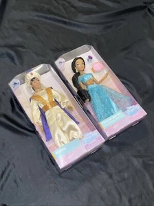 NEU NICHT MEHR PRODUZIERT Disney Store Aladdin Prinz Ali UND Jasmin klassische bewegliche Puppe 12 Zoll - Bild 1 von 9
