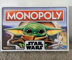 Monopoly Game Grogu The Child Star Wars Mandalorian Theme NEW Sealed - Picture 1 of 6