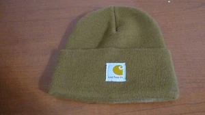 GORRA SOMBRERO GORRO marrón CARHARTT ~Juventud: Talla única FIts Most - Imagen 1 de 3