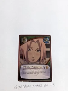 Naruto Tcg CCG Sakura's Confession Karte Super Rare Foil Englisch Near Mint Set 26 - Bild 1 von 2