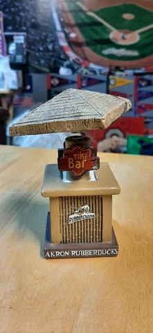 Tiki Bar Bobblehead Akron RubberDucks Cover