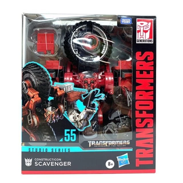 Hasbro Transformers Toys Studio Series 55 Leader Class Revenge of The Fallen Constructicon Scavenger 8.5 inch Action Figure - E7216
