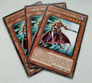 Yugioh STBL-EN009 Lancer Archfiend rare 1st Edition x3 cards - Picture 1 of 1