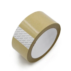 GENNEL Strong Viscous Kraft Paper Tape Sealing Packing Decoration Self Adhesive - Picture 1 of 5