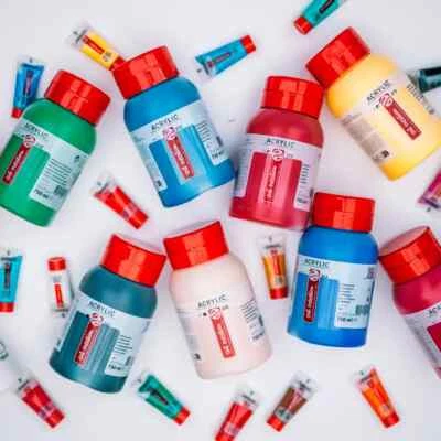 ROYAL TALENS Talens Art Creation Acrylfarbe in der Flasche 750 ml - 38 Farben Künstlerfarbe