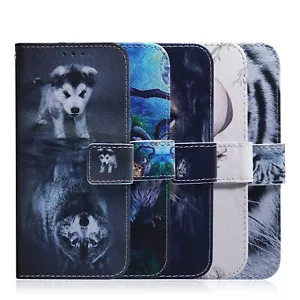 Flip Painted Card Wallet Cover Case For Google Pixel 5 6 7 8 Pro 5XL 7A 6A 5A 4A - Picture 1 of 15