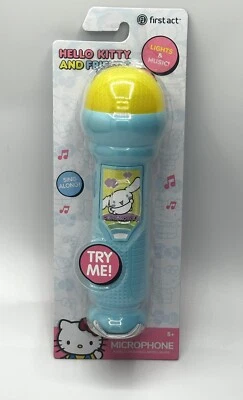 Brand New First Act Hello Kitty Cinnamoroll Sing Along Lights & Music Microphone - Image 1 of 4