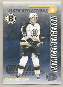 Patrice Bergeron Boston Bruins 2003-04 Pacific Calder Reflections Rookie #2 - Photo 1 sur 1