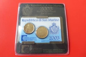 Saint Marin - 2003 COIN CARD 20 CTS ET 50 CTS - Picture 1 of 6