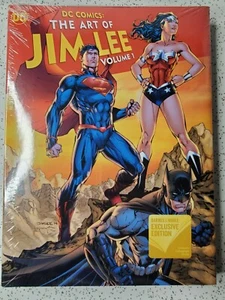 DC COMICS THE ART OF JIM LEE VOL. 1 HARDCOVER BOOK W/ LITHOGRAPH NEW SEALED - Picture 1 of 5