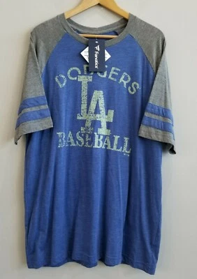 Camisa Los Angeles Dodgers MLB Fanatics Azul Gris NUEVA Ligera Para Hombre Talla XL Foto 1 de 4