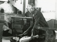 JAMES COBURN BARBARA HERSHEY "LA LOI DE LA HAINE" ORIGINAL VINTAGE PHOTO CM