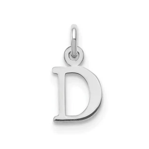 14kw Cutout Letter D Initial Pendant - Picture 1 of 2