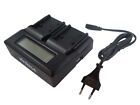 2In1 Chargeur Double + Display Pour Canon Legria Fs306 / Fs406