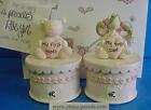 KAY RUSSELL POLKA DOT DANDY LION BORIS BEAR FIRST CURL TOOTH TRINKET BOXES PINK