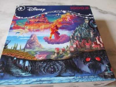 1,000 Piece Disney/ Puzzle "Hercules " Ceaco 26.6"x 19" Thomas Kinkade - Image 1 of 4
