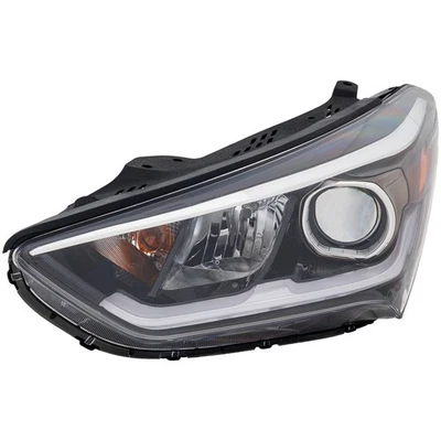 Driver Side Headlight For Hyundai Santa Fe 17-18 Halogen with Bulb(s) Foto 1 de 4