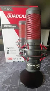 HyperX QuadCast LED - stylisches USB Mikrofon für Streaming, Podcast & YouTube - Bild 1 von 3