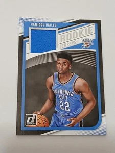 Hamidou Diallo Oklahoma City Thunder 2018 -19 Donruss Jersey Relic Card #RJ-HDL - Bild 1 von 2