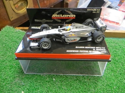 MINICHAMPS F1 MCLAREN MERCEDES MP4/13 1999 NICK HIEDFELD  #1 1/43 994399 MIB - Image 1 of 4