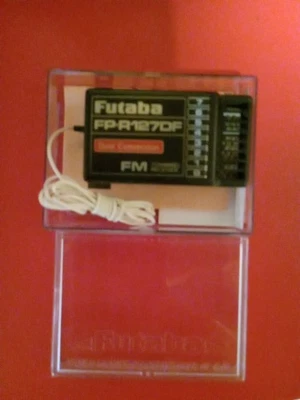FUTABA FP-R127DF DUAL CONVERSION FM 7CH 72MHZ RECIEVER #32 Crystal TESTED  - Image 1 of 3