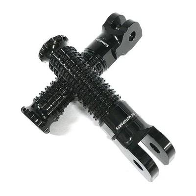 Para Suzuki DL XT V-Strom 650 15-22 23 24 CNC SHADOW Rider estriberas delanteras negras Foto 1 de 4