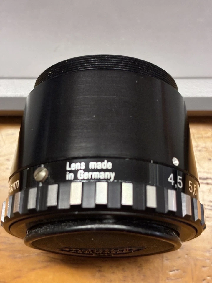 Lente de ampliación Rodenstock OMEGAR 75 mm f/4,5 - Hecho en Alemania - 39 mm - con tapa Foto 1 de 4