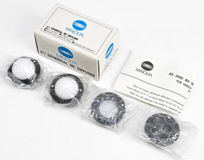 Unused Minolta 4X Spherical ND Diffuser Accessory Auto Meter Flash Meter - Image 1 of 4