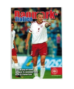 Programm Dänemark - Italien U21 - 2003 - Bild 1 von 1
