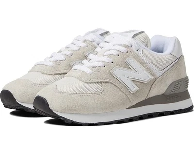 New Balance® Women's 6 B Classics 574 Core Shoes in Nimbus Cloud/White - Image 1 of 4