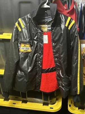 Chaqueta Skidoo Bombardier de Colección TNT Moto de Nieve para Hombre con Capucha Cremallera Completa Años 60’s🚀💯 Foto 1 de 4