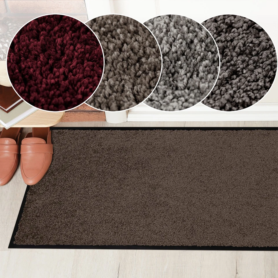 Fußmatte Schmutzfangmatte Türmatte Sauberlaufmatte Fußabtreter Gummirand QUEEN - Bild 1 von 4