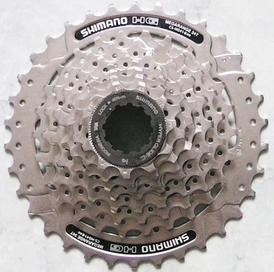 Shimano HG Megarange 34T CS-HG41 8-Gang Kassette (11-34) - Bild 1 von 2