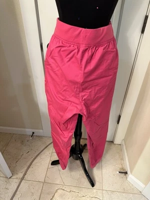 Pantalones exfoliantes fucsia talla XL uniforme médico para mujer Foto 1 de 4