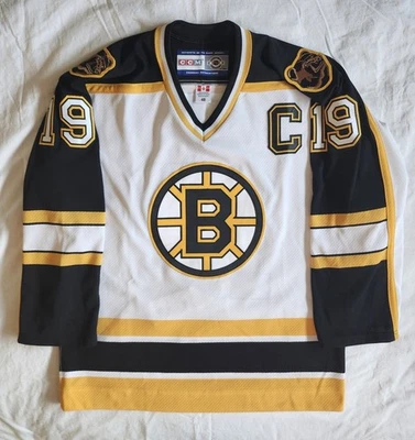 Camiseta Boston Bruins Ccm Auténtica Joe Thornton, Talla 48 Foto 1 de 4