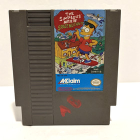The Simpsons: Bart vs. the Space Mutants (Nintendo NES, 1991) Authentic Game